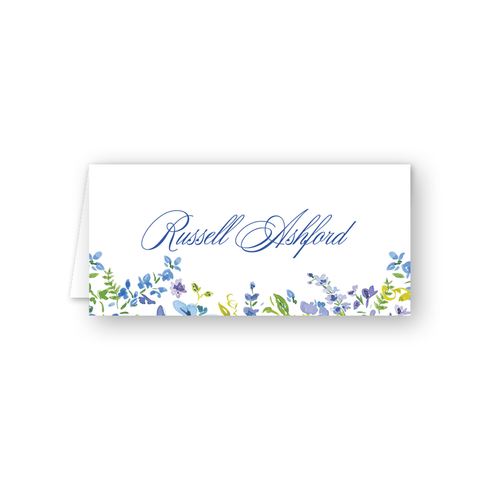 Hampton Floral Place Card