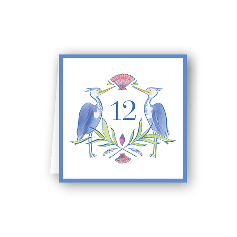 Naples Crest Table Numbers