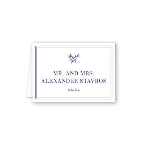 Toile Escort Card
