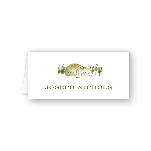 Oliva Place Card