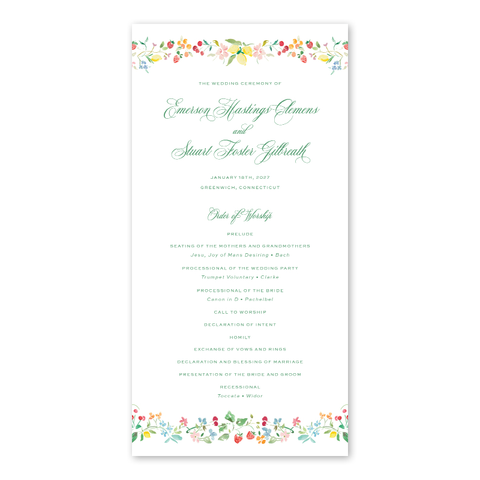 Jardin Coloré Program