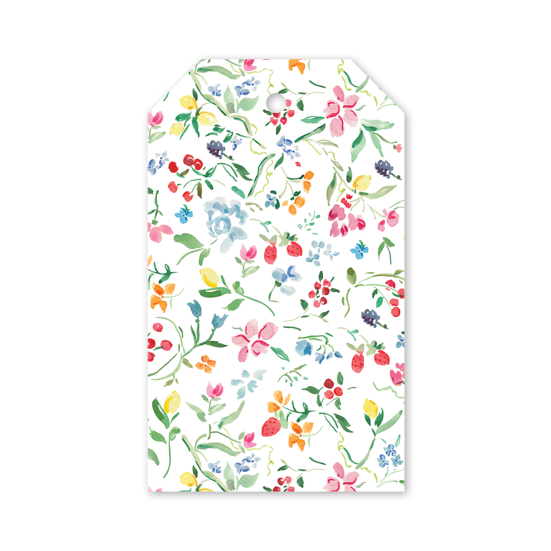 Jardin Coloré Wedding Gift Tags