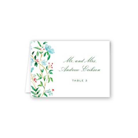 Chintz Escort Card