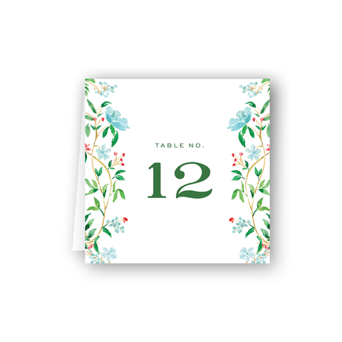 Chintz Table Number