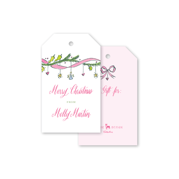 Modern Blush Hygge Christmas Gift Tags Set – fioribelle