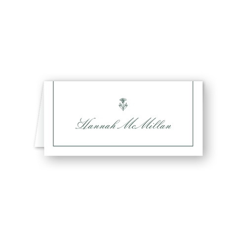 Burnett Place Card