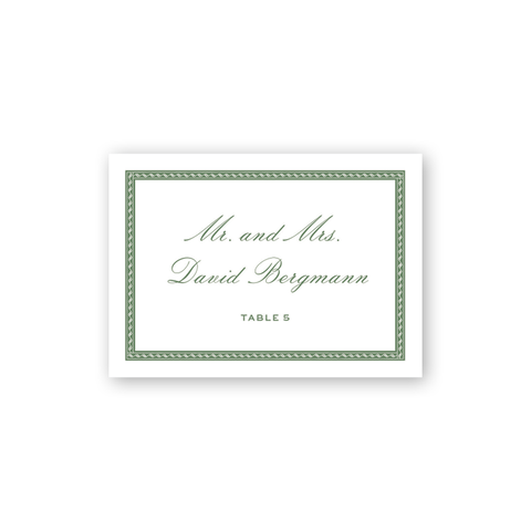 Chalet Border Escort Card