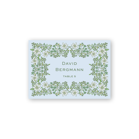 Chalet Escort Card