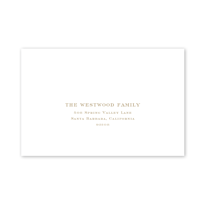 Epiphany Script Dinner/Party Recipient Address Printing– Dogwood Hill