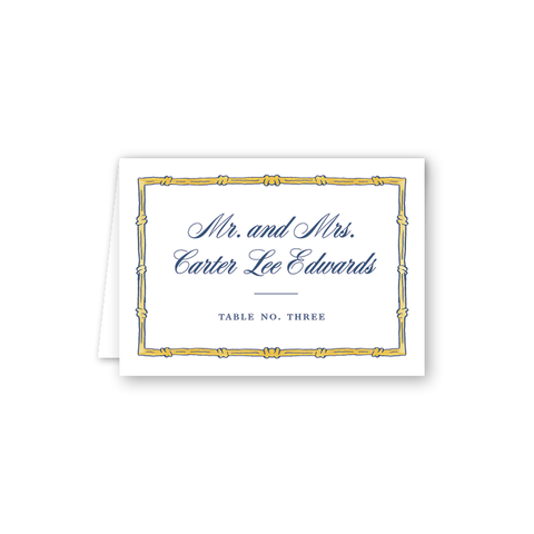 Georgia Bamboo Escort Card