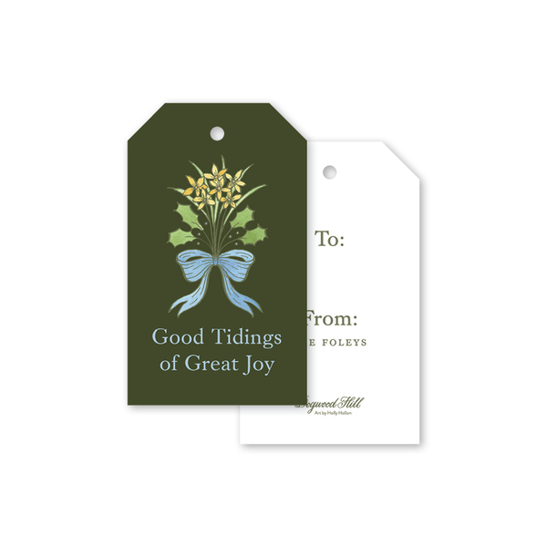 Good Tidings of Great Joy! Christmas Gift Tags