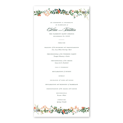 Winterberry Program