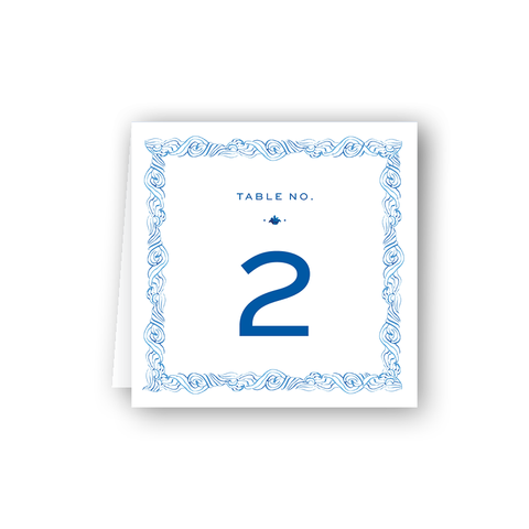 Palladio Trim Table Number