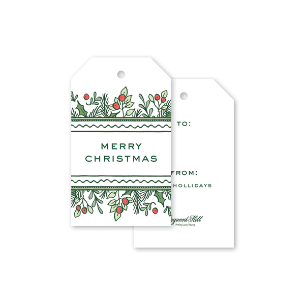 Bella Garden Amaryllis Holiday Gift Tags– Dogwood Hill