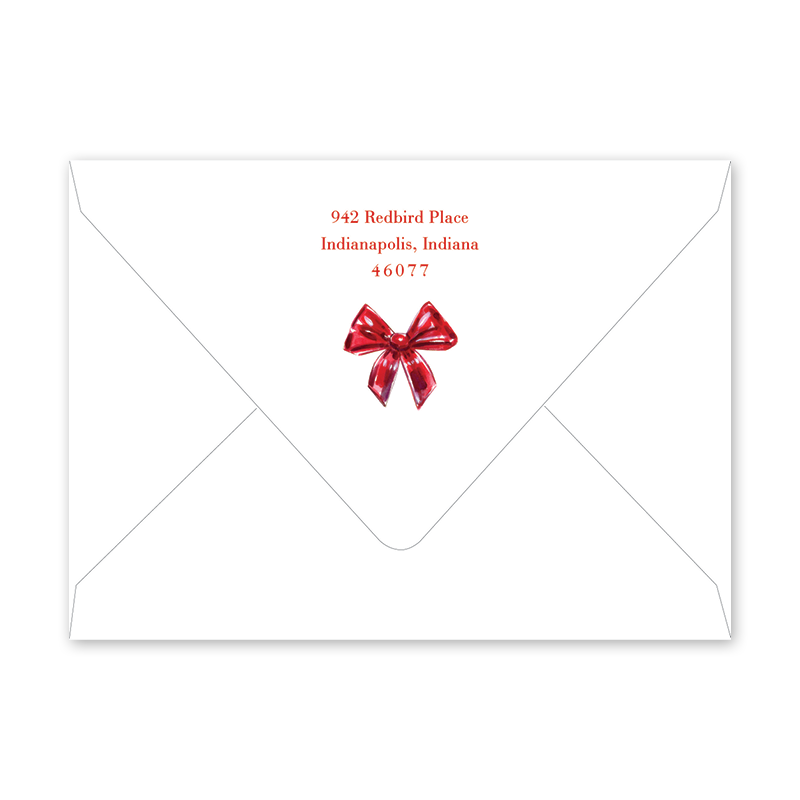 Valentine Ribbon Landscape Envelopes– Dogwood Hill