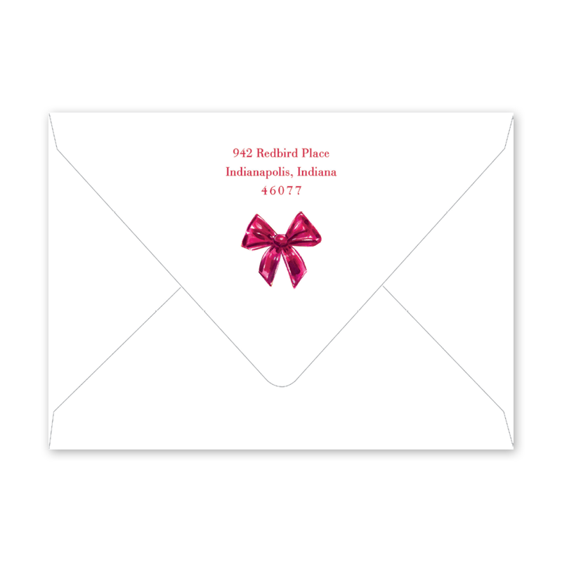 Ribbons Birthday Pink Envelopes– Dogwood Hill
