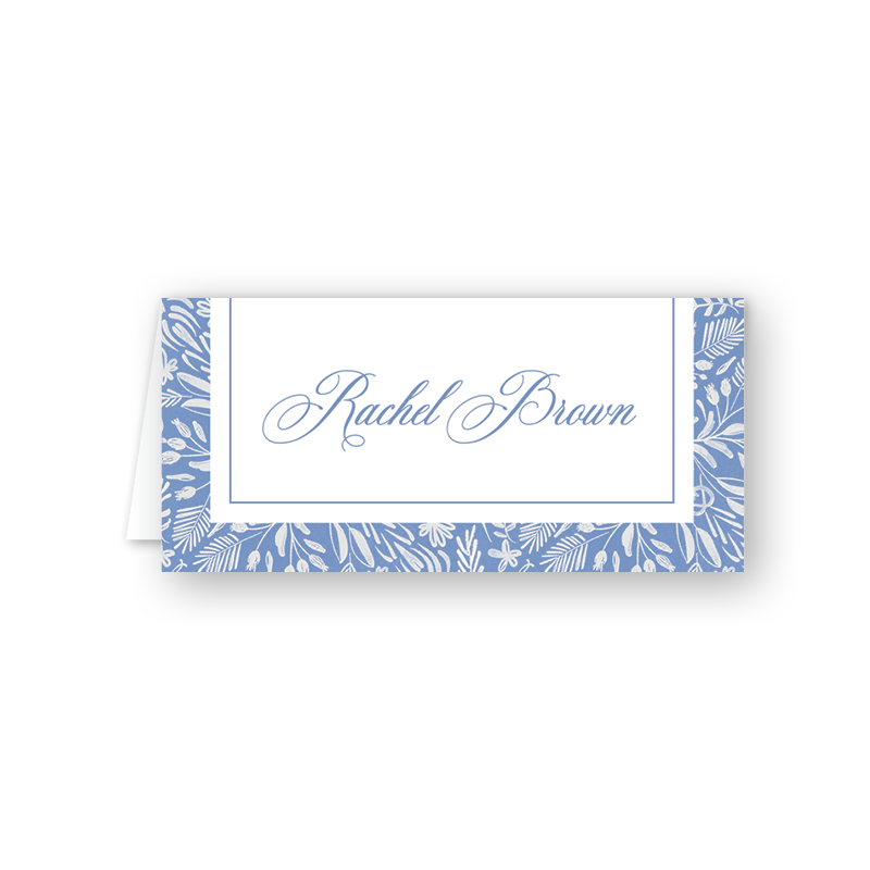 English Elegance Border Place Card