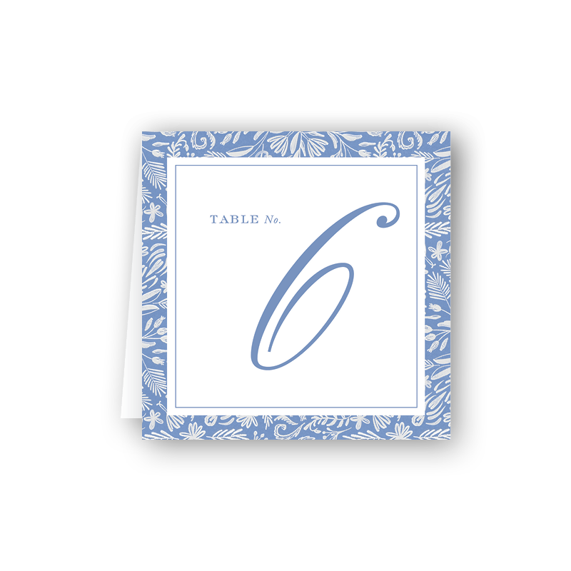 English Elegance Table Number