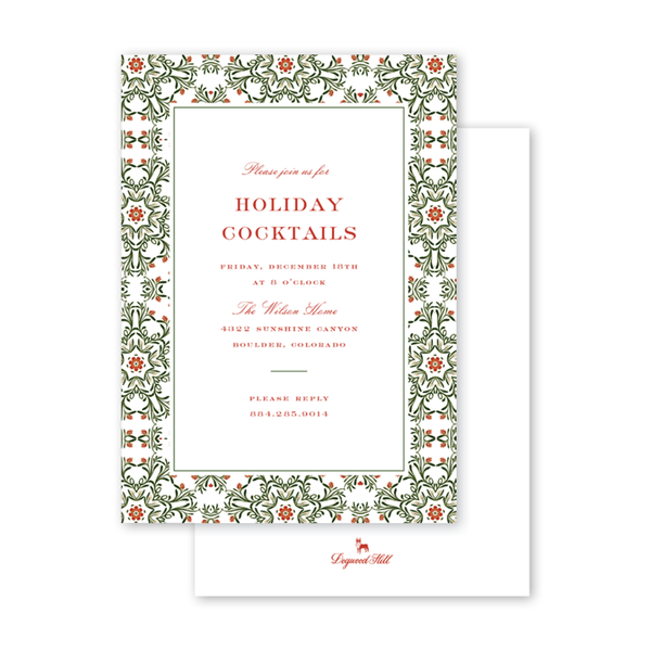 Holiday Invitations– Dogwood Hill