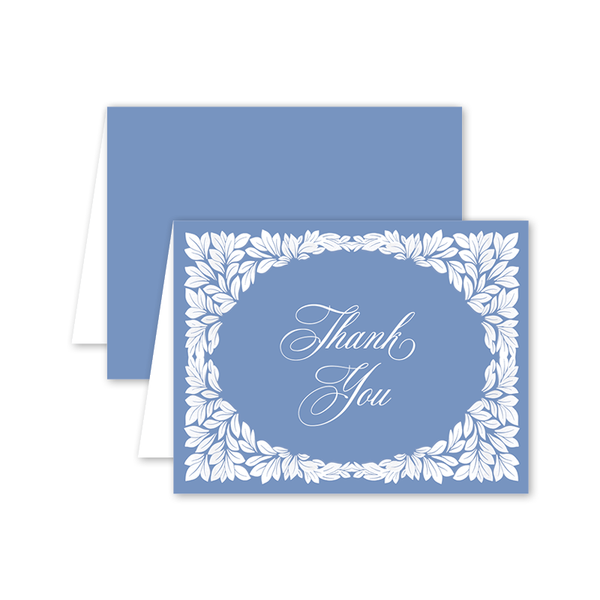 Rattle and Bow Blue Thank You Gift Tags– Dogwood Hill