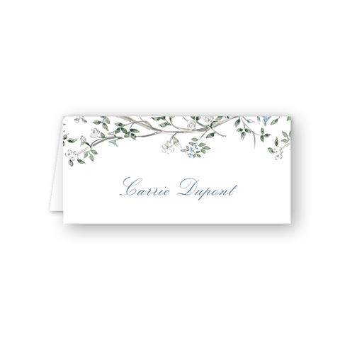 Treillis Floral Place Cards