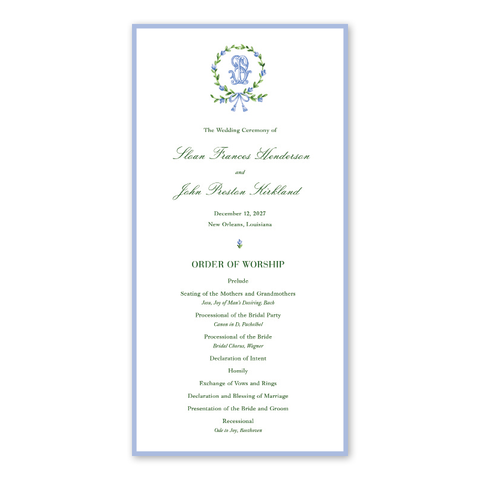 Broderie Crest Program