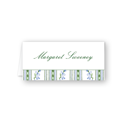 Broderie Stripes Place Card