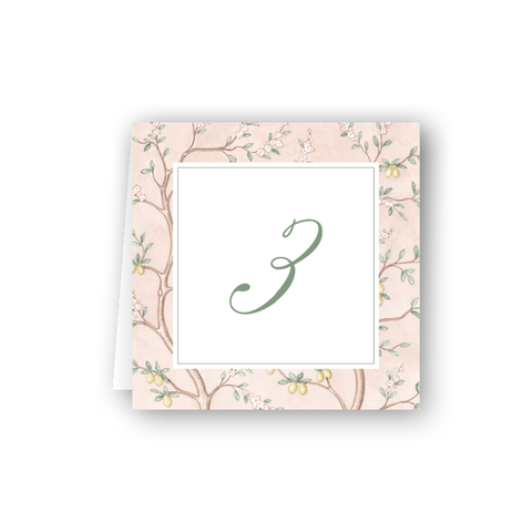Chinoiserie Table Numbers