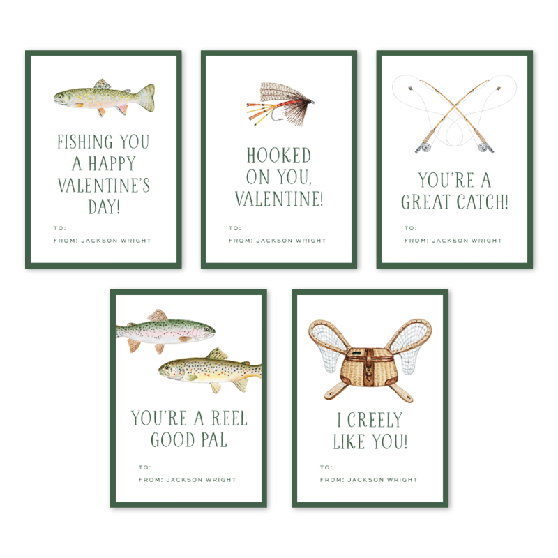 Fly Fishing Valentine Multi Set