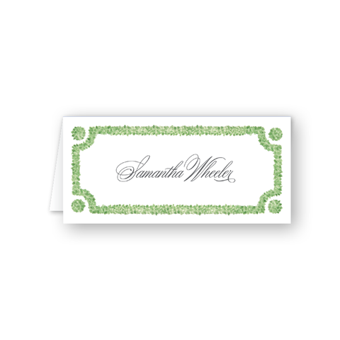 Parterre Place Card