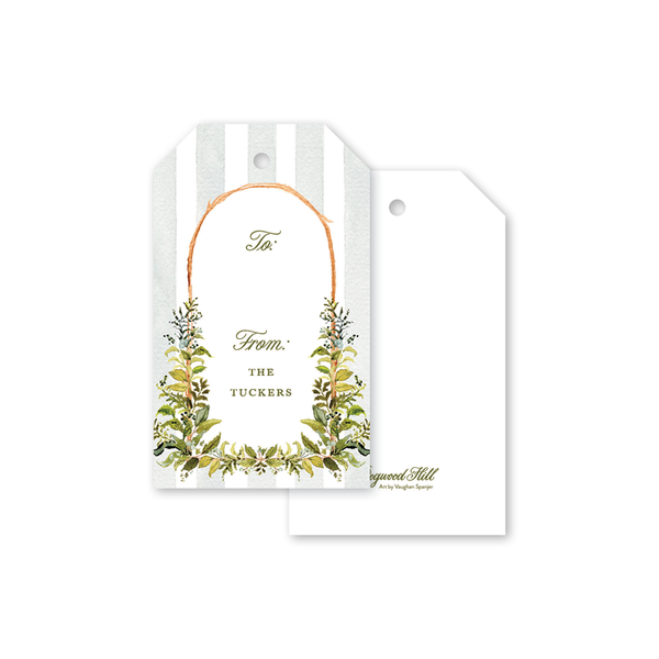 Classically Beautiful Holiday Gift Tags