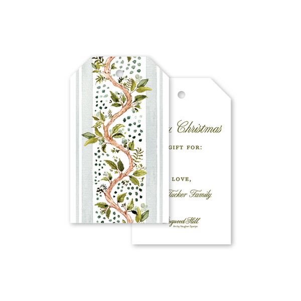 Rattle and Bow Blue Thank You Gift Tags– Dogwood Hill