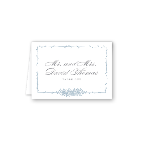 Beverly Blue Escort Card