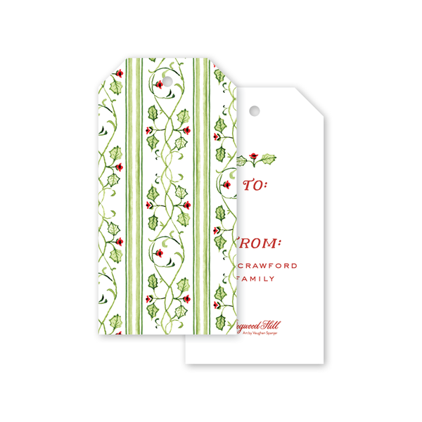 Set/ 8 Custom Holiday Gift Tags for Christmas – The Punctilious Mr